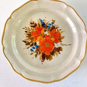 (3) MIKASA GARDEN CLUB DINNER PLATES